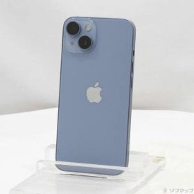 〔中古品〕 iPhone14 128GB ブルー MPVJ3J／A SIMフリー【295】