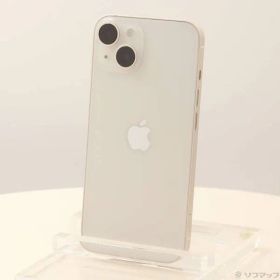 〔中古品〕 iPhone14 128GB スターライト MPUQ3J／A SIMフリー【262】