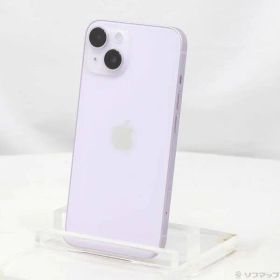 〔中古品〕 iPhone14 128GB パープル MPUY3J／A SIMフリー【295】