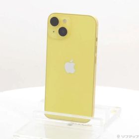 〔中古品〕 iPhone14 128GB イエロー MR3Q3J／A SIMフリー【258】
