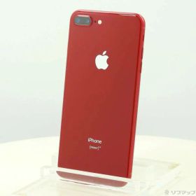 【中古】Apple(アップル) iPhone8 Plus 64GB プロダクトレッド NRTL2J／A SIMフリー 【258-ud】
