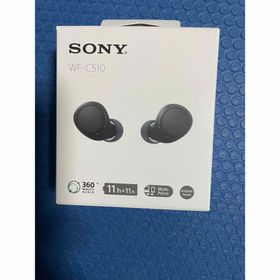 SONYソニー 完全ワイヤレスイヤホン ブラック WF-C510(ヘッドフォン/イヤフォン)