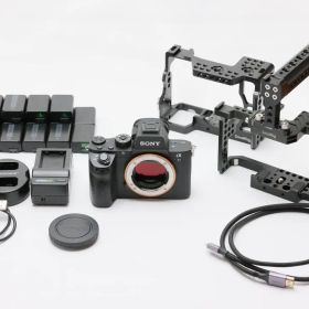 【ジャンク品】SONY α7S2ミラーレス一眼カメラ、その他アクセサリー多数