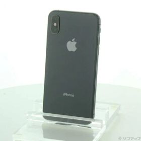 〔中古品〕 iPhoneXS 256GB スペースグレイ MTE02J／A SIMフリー【377】