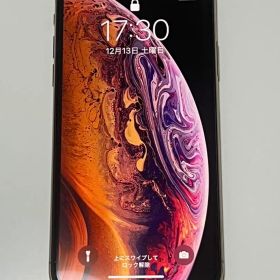 iPhone XS 256GB ゴールド SIMフリー バッテリー84％ 本体