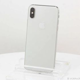 〔中古品〕 iPhoneXS 64GB シルバー MTAX2J／A SIMフリー【262】