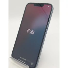 【中古】Apple au 【SIMフリー】 iPhone 14 128GB ブルー MPVJ3J/A【アリオ倉敷】保証期間1ヶ月【ランクB】