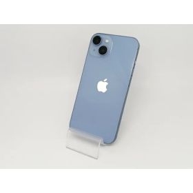 【中古】Apple au 【SIMフリー】 iPhone 14 128GB ブルー MPVJ3J/A【川越クレアモール】保証期間1ヶ月【ランクB】