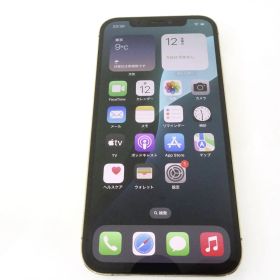 SIMフリー iPhone 12 Pro 512GB ゴールド NGMH3J/A 交換品 バッテリー最大容量79％ ※中古/難有/利用-
