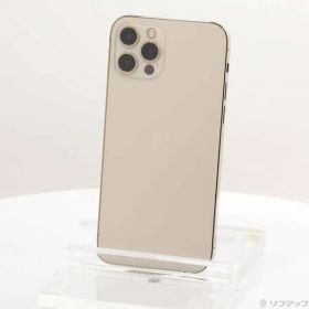 〔中古品〕 iPhone12 Pro 256GB ゴールド MGMC3J／A SIMフリー【371】