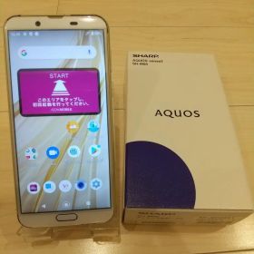 AQUOS sense2 SH-M08 SIMフリー イオンモバイル版 イエロー
