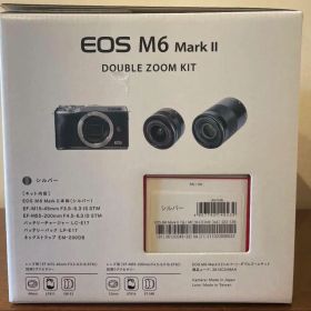 Canon EOS M6 MARK II Wズームキット SL キャノン
