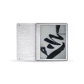 MightySkins Glossy Glitter Skin Compatible with Kindle Scribe (2022) Full Wrap - Brushed Aluminium | High-Gloss Glitter Finish | Easy to A_並行輸入