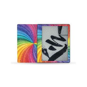 MightySkins Glossy Glitter Skin Compatible with Kindle Scribe (2022) Full Wrap - Color Swirl | Protective High-Gloss Glitter Finish | Easy_並行輸入