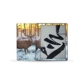 MightySkins Glossy Glitter Skin Compatible with Kindle Scribe (2022) Full Wrap - Buck | Protective, Durable High-Gloss Glitter Finish | Ea_並行輸入