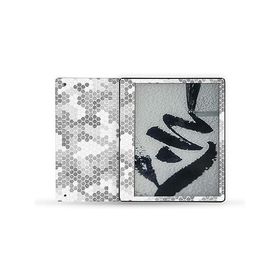 MightySkins Glossy Glitter Skin Compatible with Kindle Scribe (2022) Full Wrap - Camo Hexadots | Protective High-Gloss Glitter Finish | Ea_並行輸入