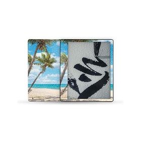 MightySkins Glossy Glitter Skin Compatible with Kindle Scribe (2022) Full Wrap - Palm Beach | Protective High-Gloss Glitter Finish | Easy _並行輸入