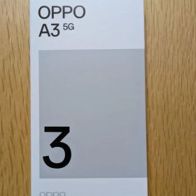 【新品未使用】【送料無料】OPPO A3 5G ブラック