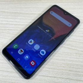 SIMフリー Galaxy A20 SCV46 Black 2026-162