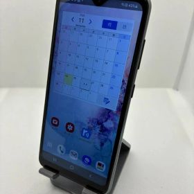 SIMフリー Galaxy A20 SC-02M ブラック ドコモ 中古スマホ