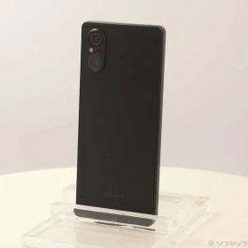 〔中古品〕 Xperia 5 V 128GB ブラック SO-53D docomo SIMフリー【258】