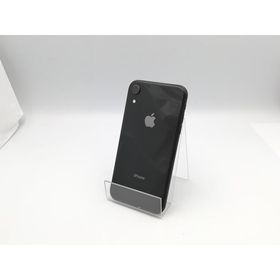 【中古】Apple docomo 【SIMロック解除済み】 iPhone XR 128GB ブラック MT0G2J/A【ECセンター】保証期間１ヶ月【ランクC】