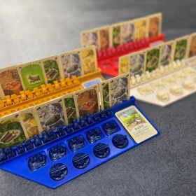 カタンスタンド版 プレイヤートレイ 4枚セット (カラー)