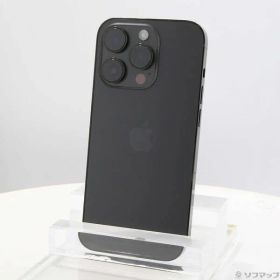 〔中古品〕 iPhone14 Pro 256GB スペースブラック MQ0Q3J／A SIMフリー【348】