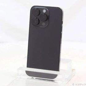 〔中古品〕 iPhone14 Pro 256GB スペースブラック MQ0Q3J／A SIMフリー【258】