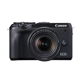 Canon ミラーレス一眼カメラ EOS M6 Mark II EF-M18-150 IS STM レンズキット ブラック EOSM6MK2