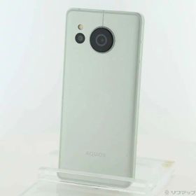 【中古】SHARP(シャープ) AQUOS sense8 128GB ペールグリーン SH-M26 SIMフリー 【305-ud】
