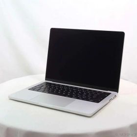 【中古】Apple(アップル) MacBook Pro 14.2-inch Early-2023 MPHH3J／A Apple M2 Pro 10コアCPU_16コアGPU 16GB SSD512GB シルバー 〔15.3 Sequoia〕 【262-ud】