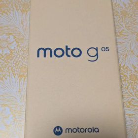 新品未開封 motorola moto g05 ミスティブルー128GBスマホ