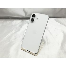 【中古】Apple 国内版 【SIMフリー】 iPhone 16 128GB ホワイト MYDR3J/A【ECセンター】保証期間１ヶ月【ランクA】
