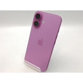 【中古】Apple 国内版 【SIMフリー】 iPhone 16 128GB ピンク MYDT3J/A【高崎モントレー】保証期間１ヶ月【ランクA】