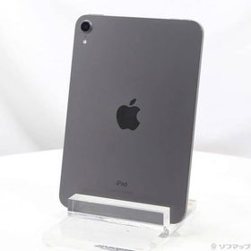 〔中古〕Apple(アップル) iPad mini 第6世代 256GB スペースグレイ MK7T3J／A Wi-Fi〔196-ud〕