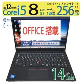 【超速13th・カメラ】◆ Lenovo ThinkPad E14 Gen 4 / 14型 / Core i5-1235U[12スレ] /高速 256GB SSD /メモリ 8GB / win11 / Office