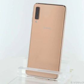 【中古】SAMSUNG(サムスン) GALAXY A7 64GB ゴールド SM-A750C 楽天 SIMフリー 【295-ud】