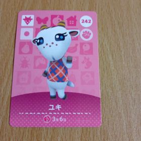 amiiboカード ユキ 242