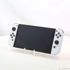【中古】Nintendo(任天堂) Nintendo Switch 有機ELモデル Joy-Con(L)／(R) ホワイト 【352-ud】