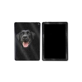 MightySkins Glossy Glitter Skin Compatible With Kindle Fire HD 10 (2023) - Black Lab | Protective, Durable High-Gloss Glitter Finish | Eas_並行輸入