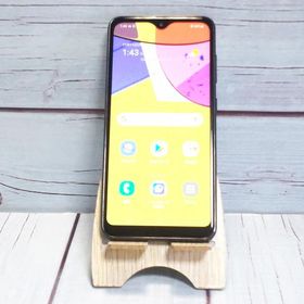 au SCV49 ブラック Galaxy A21 本体 白ロム SIMロック解除済み SIMフリー C586837