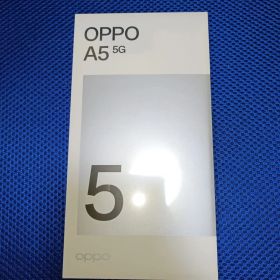 【未開封】本体OPPO A５ 5G ホワイト 128GB SIMフリー①