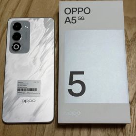 新品 未使用 OPPO A5 5G SIMフリー 128GB ホワイト