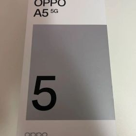 OPPO A5 5G SA対応 本体 ホワイト 新品未使用