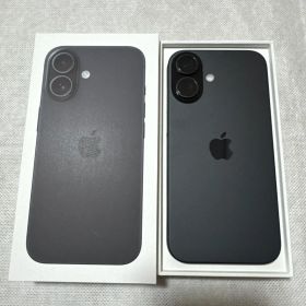 Apple iPhone16 ブラック 128GB 本体 2025/10購入品
