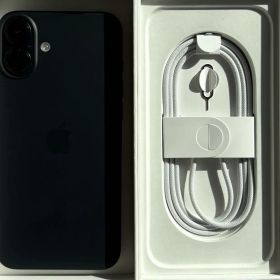 iPhone16 Plus 128GBブラック SIMフリー バッテリー100％