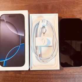 iPhone 16 Pro 128gb ブラックチタニウム 本体 SIMフリー