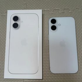 【ジャンク】【SIMフリー】Apple iPhone16 ホワイト512GB