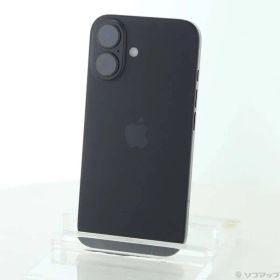 〔中古品〕 iPhone16 128GB ブラック MYDQ3J／A SIMフリー【198】